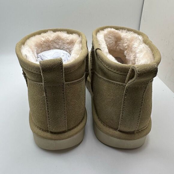 CUSHIONAIRE Women's pull on boot 6 KHAKI - Picture 4 of 7